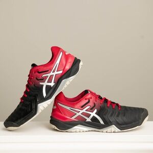 Asics Gel-Resolution 7 Sneakers Mens 9.5 Tennis Shoes Pickleball Performance Gym